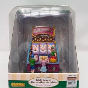 Lemax Village Collection Clownin Around Table Accent 83681 Carnival booth 2008